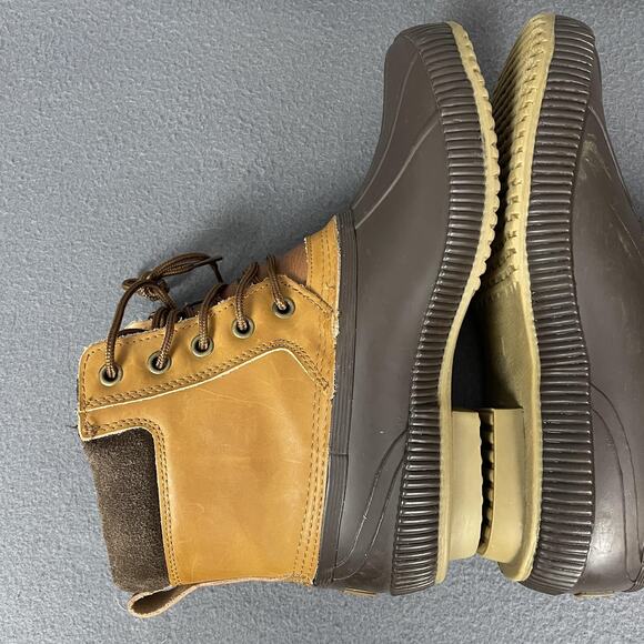 Tommy Hilfiger Boots Mens Size 10 Brown Charlie Duck Boots Lace Up TMCHARLIE-R main image 7